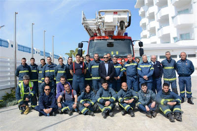 CEB1 91 News, Nea Famagusta, Fire Department