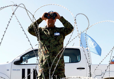 comment christou Unficyp have been keeping watch over the buffer zone for more than 50 years UNFICYP