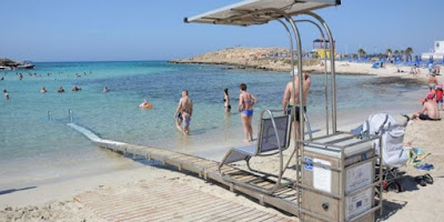 CEB1 59 Agia Thekla, Disabled, Nea Famagusta, Beaches, Protaras