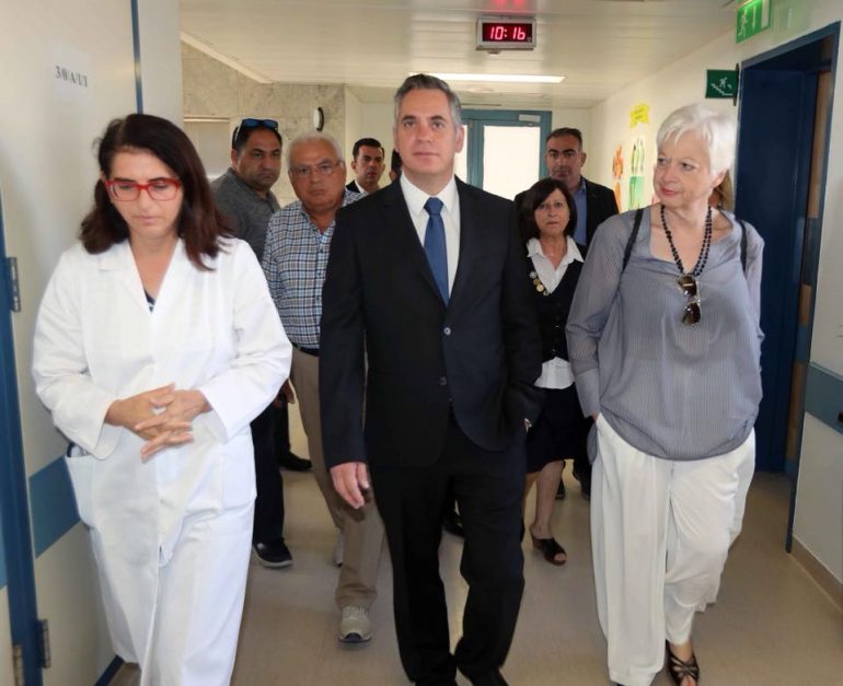 a Famagusta General Hospital, DIKO, Nea Famagusta, Nikolas Papadopoulos, Presidential Elections 2018