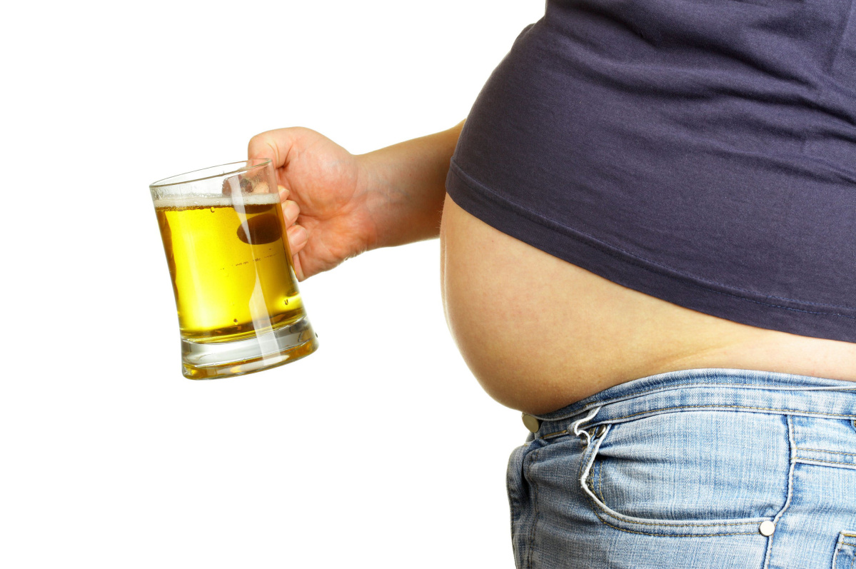 beer belly Women