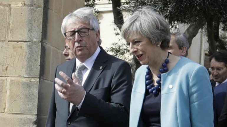 gm 1 Brexit, Britain, BRUSSELS, Theresa May