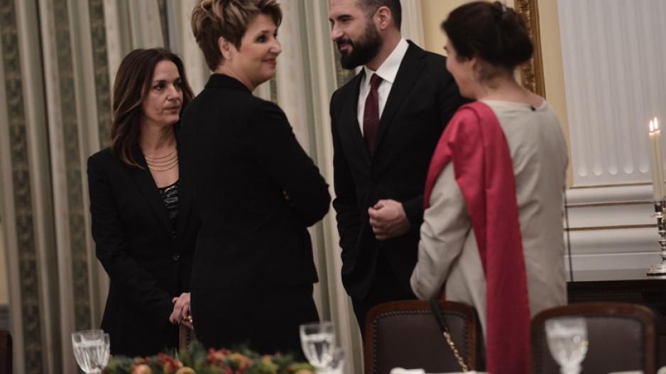 dei3 Alexis Tsipras, Greece, OFFICIAL DINNER, Tayyip Erdogan
