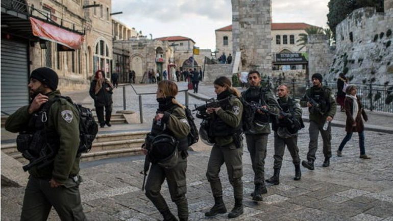 ieroysalim 8 police officers, EPISODES, JERUSALEM, Israel