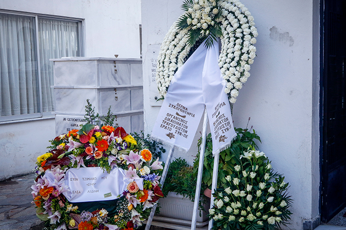 Τζίμης Πανούσης - κηδεία