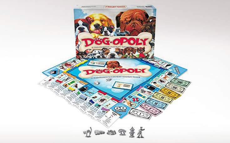 gsdfsdfdsfsdfdsfsdfd000 Animals, Monopoly, board, TOY, DOG
