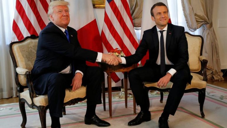 ntonalnt tramp emmanoyel makron France, Emanuel Macron, USA, Donald Trump