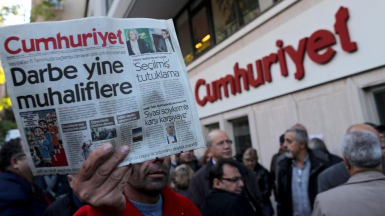 cumhurriet JOURNALISTS, Turkey, Terrorism