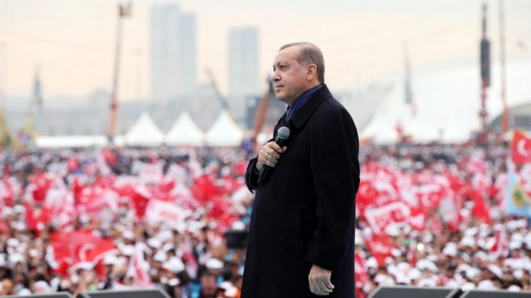 erdogan Νέα Αμμοχώστου, Ταγίπ Ερντογάν, Τουρκία
