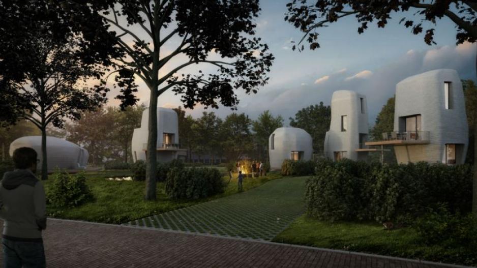 3d printed houses university eindhoven HOUSING
