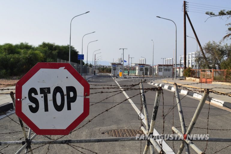 DSC 9831 EDEK, Nea Famagusta, roadblock, Deryneia Roadblock