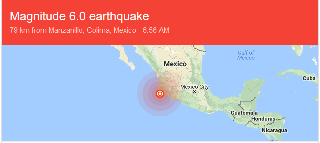 MEXICO EARTHQUAKE