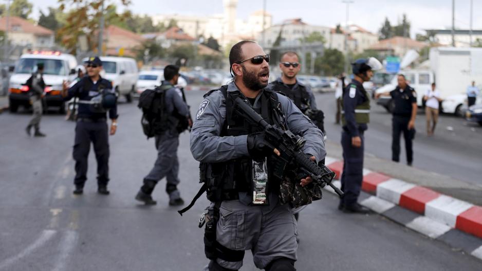israel police officer Προσφυγικό