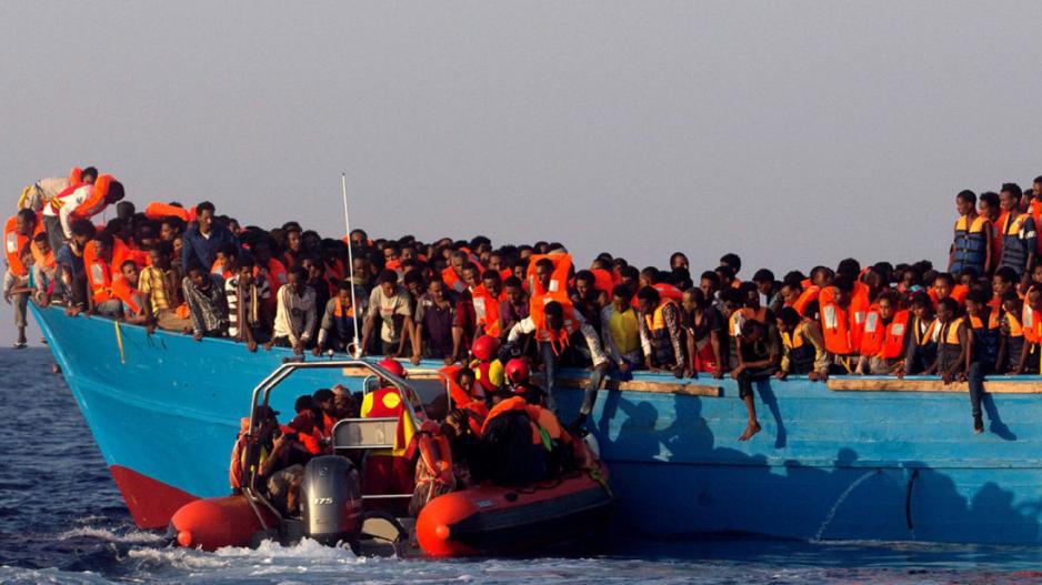 Λιβύη, ΜΕΣΟΓΕΙΟΣ, Μετανάστες
