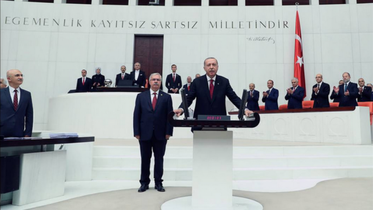 cs SWORN, Tayyip Erdogan, TURKISH PRESIDENT