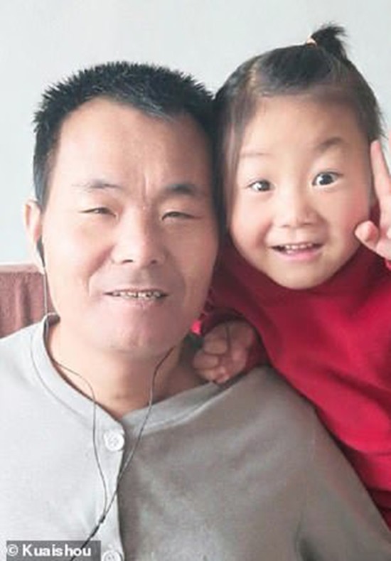 6χρονη - παράλυτος πατέρας - Κίνα