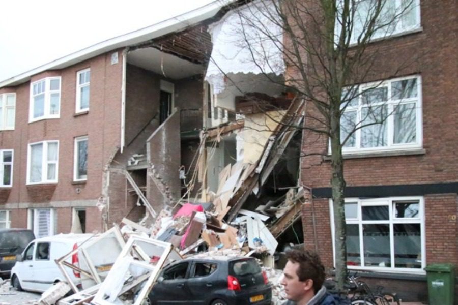 Ισχυρή έκρηξη στη Χάγη: Κτίριο κατέρρευσε