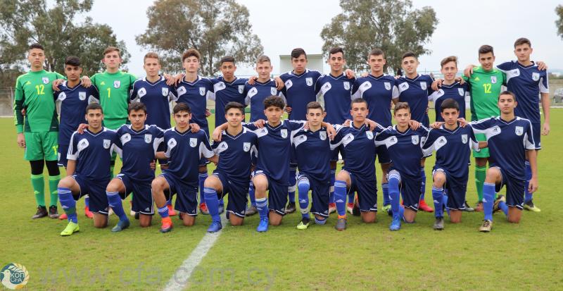 Детская сборная до 15 лет, Чемпионат Кипра по футболу