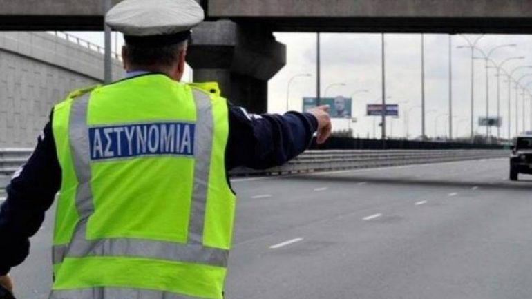 astynomia 1 Кипрская полиция, Неа Фамагуста, Нарушения правил дорожного движения
