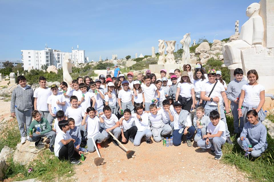 μαθητές Πάρκο Γλυπτικής Αγίας Νάπας, Περιβάλλον