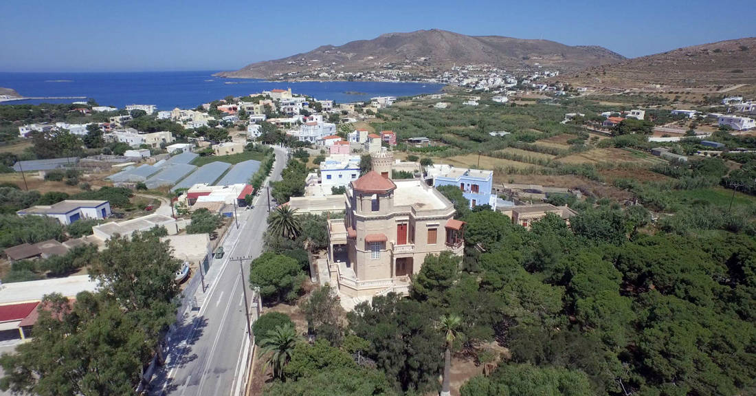 poseidonia3 villas, Markos Vamvakaris, settlement, Poseidon, Syros