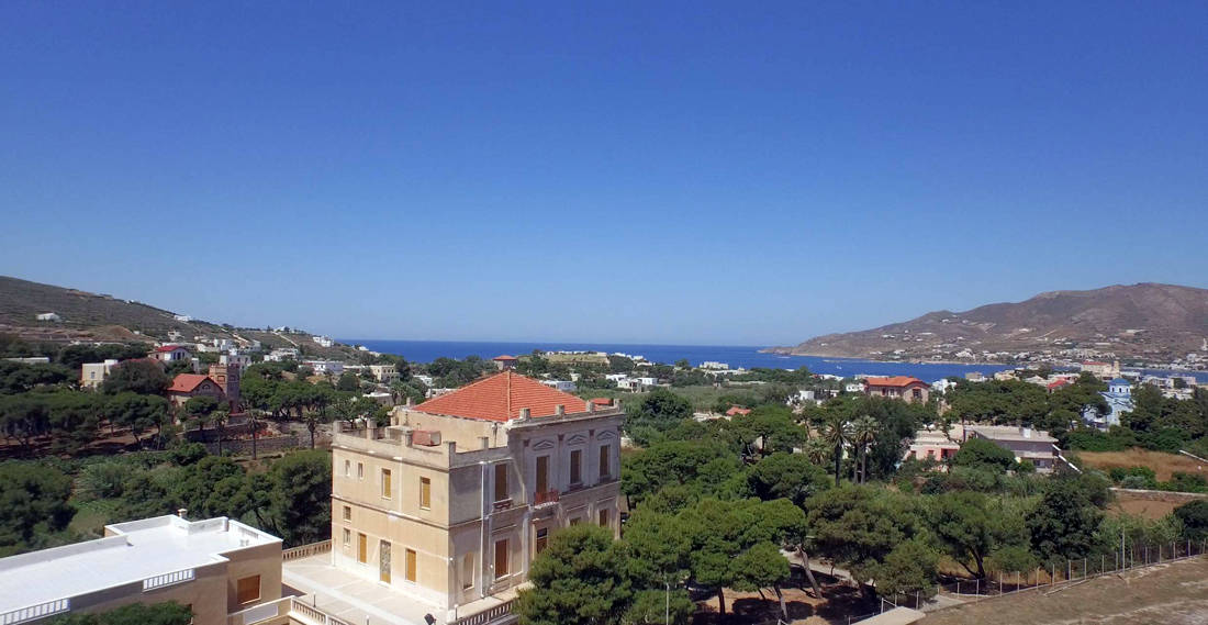 poseidonia4 villas, Markos Vamvakaris, settlement, Poseidon, Syros
