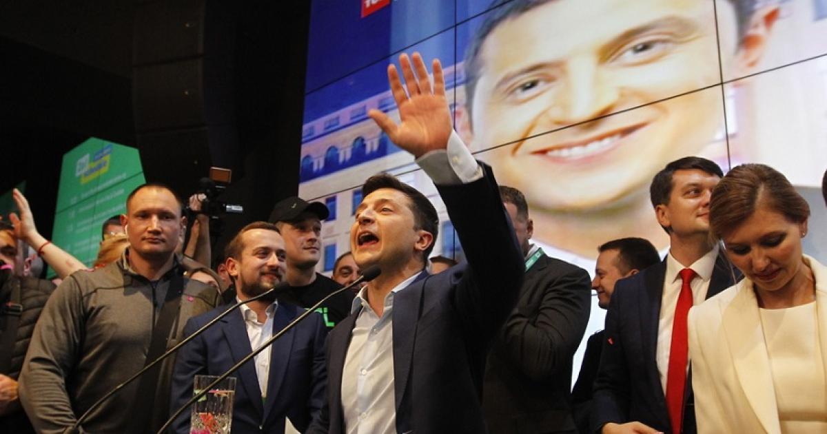 ukraine zelenski elections Εκλογές