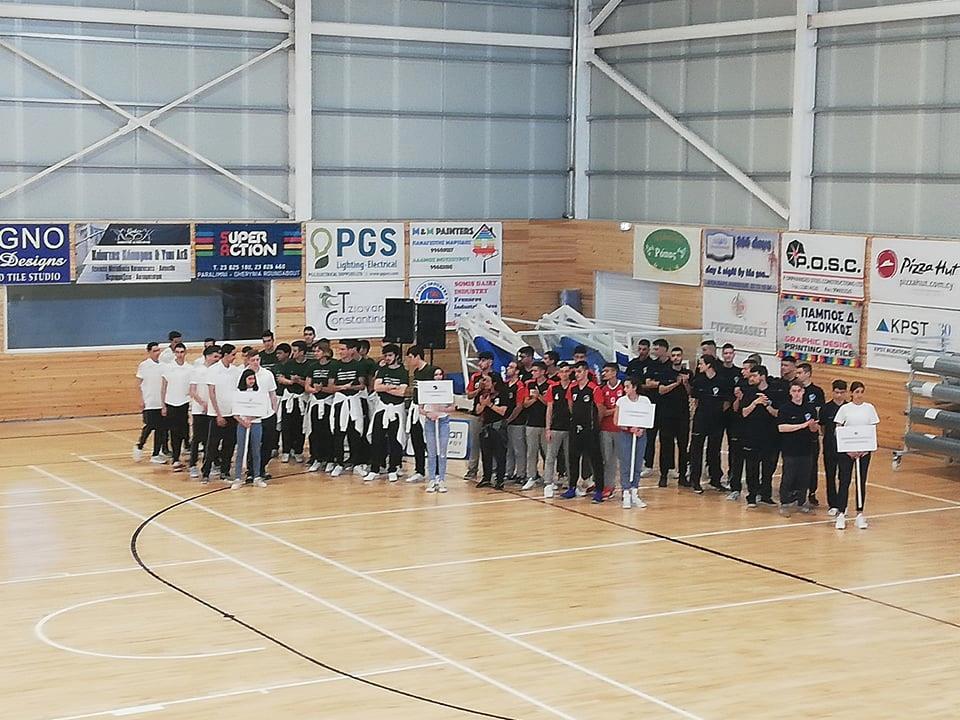 Πετόσφαιρα1 Δήμος Παραλιμνίου, Πανελλήνιοι Σχολικοί Αγώνες Πετοσφαίρισης