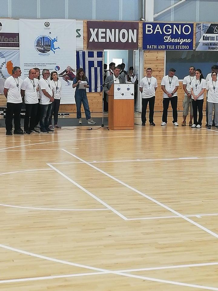 Πετόσφαιρα5 Δήμος Παραλιμνίου, Πανελλήνιοι Σχολικοί Αγώνες Πετοσφαίρισης
