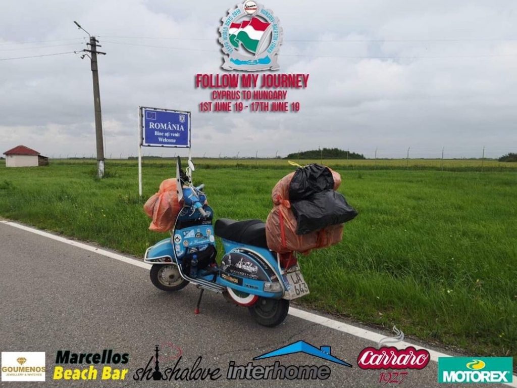 Viber image 2019 06 05 23 30 06 Vespa, Louis Loizou, motorcycles, Nea Famagusta, Travel