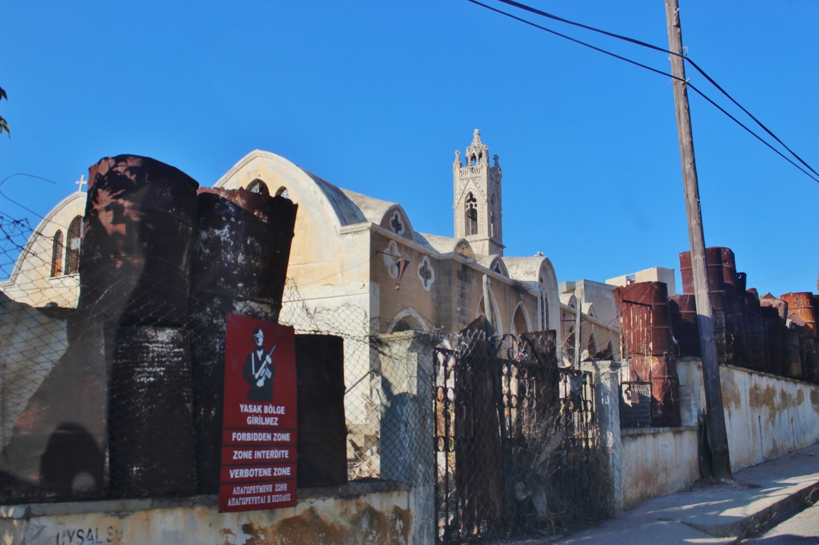 Η Αγία Ζώνη 1 Εκκλησίες, Κλειστή πόλη Αμμοχώστου