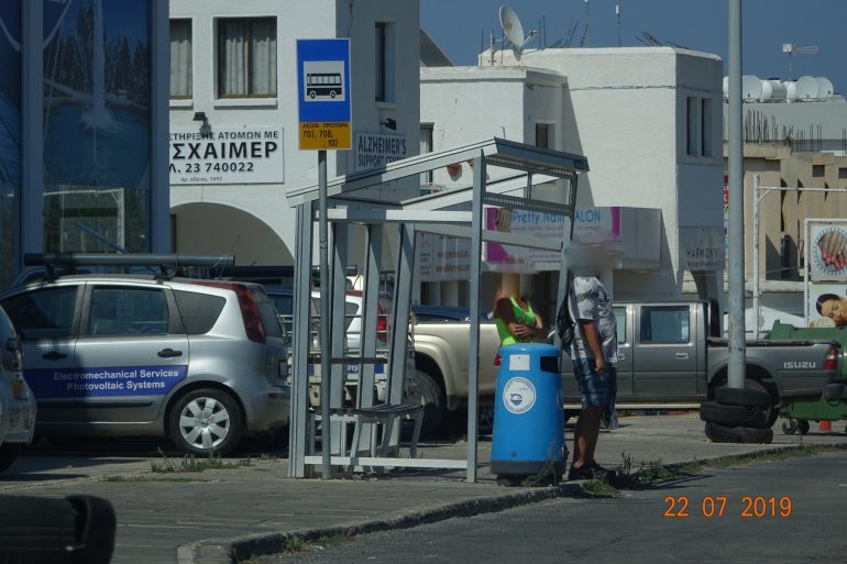 Stop 1 Nea Famagusta, Bus Stops