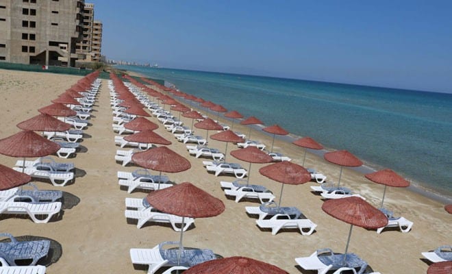 derinya beach Famagusta, Occupied, Nea Famagusta, Deryneia Beach