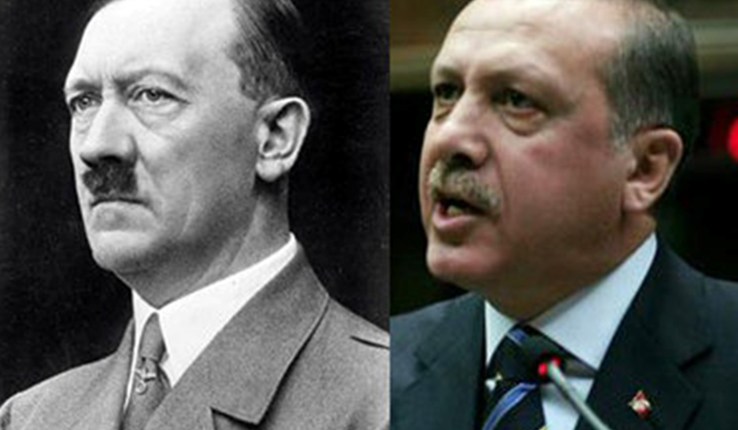 Hitler Erdogan 2 Στηλες