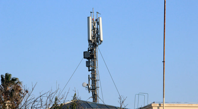 keraia asyrmatos Telephony Antennas, Movement of Ecologists, Nea Famagusta