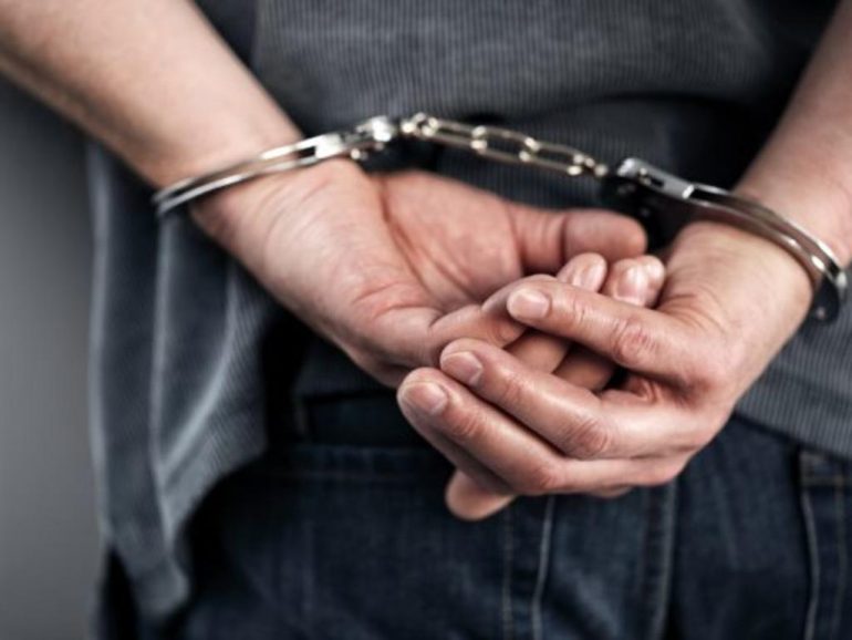 man in handcuffs exclusive, Police, Nea Famagusta, ARREST
