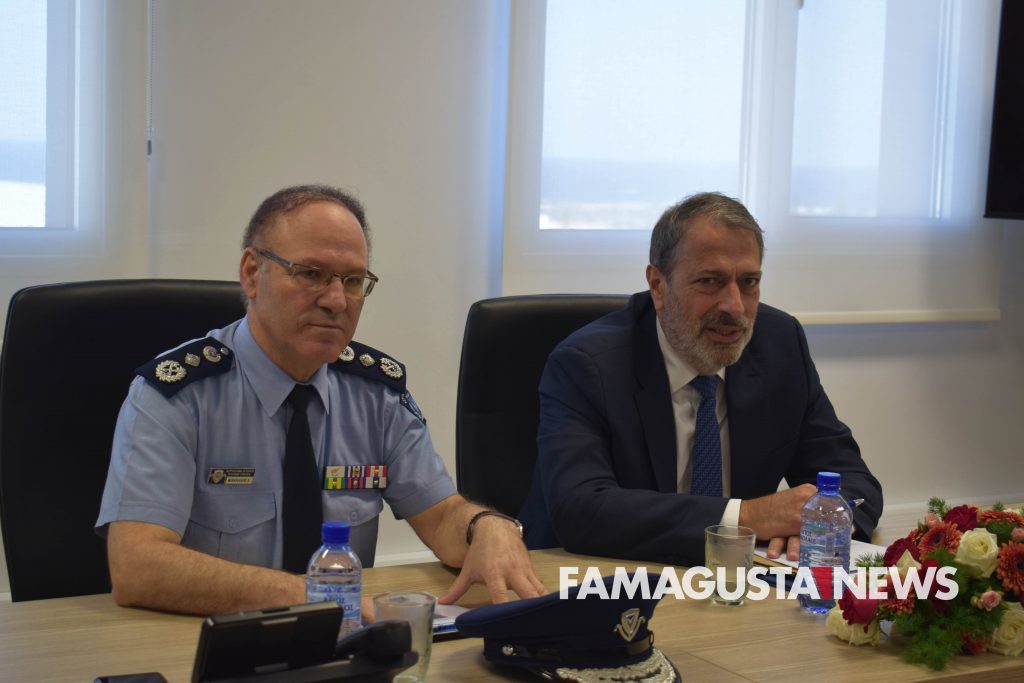 DSC 0984 exclusive, Cyprus Police Chief, Famagusta Police Department, Minister of Justice