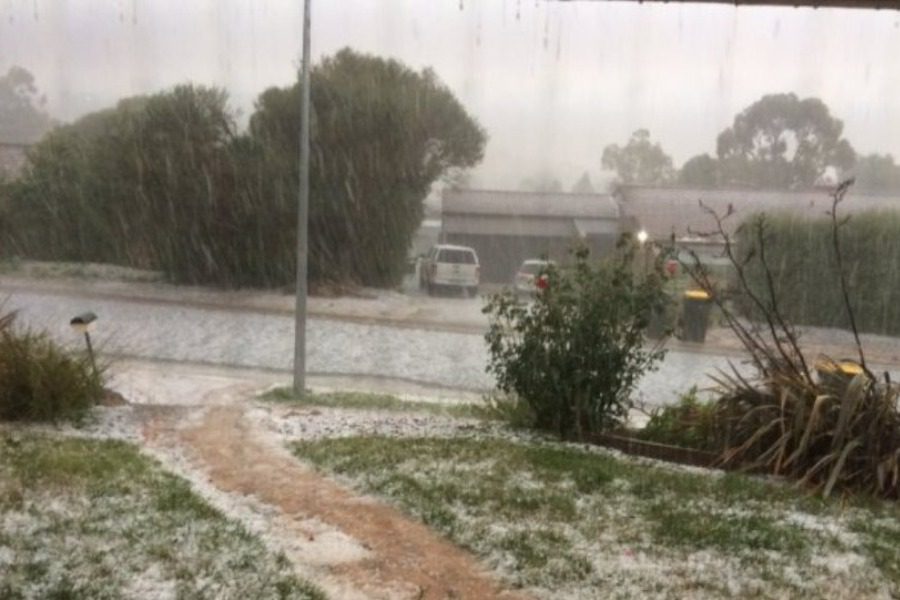 Australia: Great hailstorms