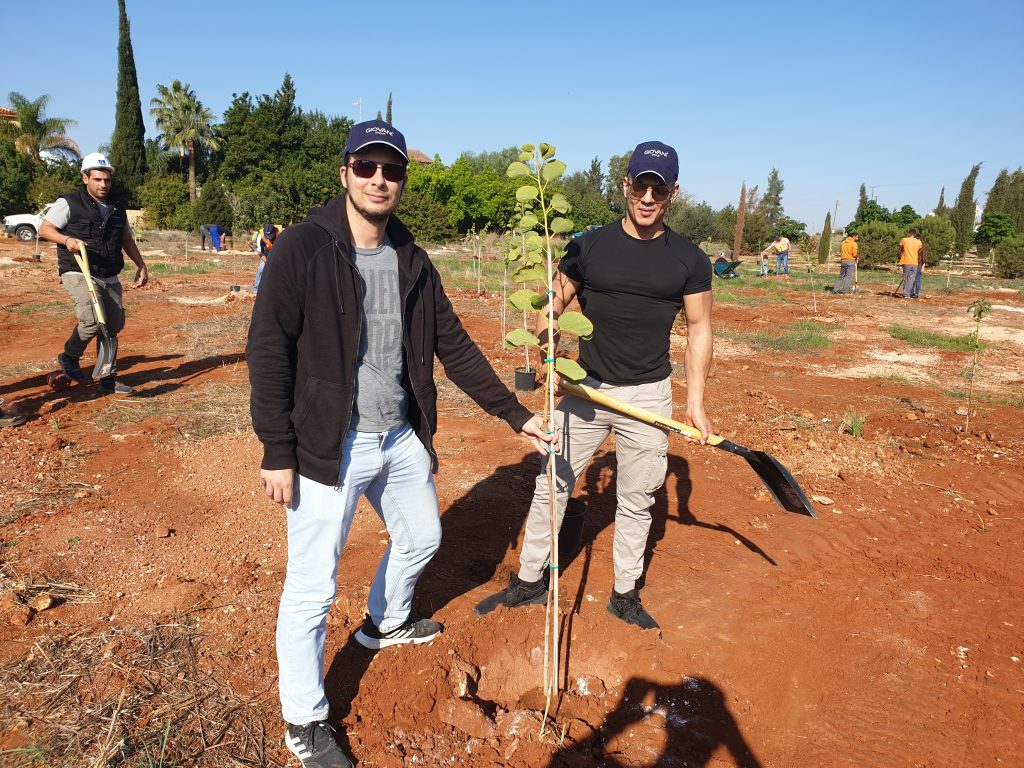 20191207 103036 Giovani, Tree planting, Municipality of Sotira, Environment, Environmental actions