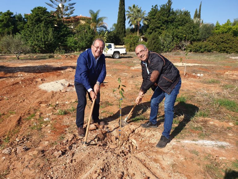 20191207 103239 1 scaled Giovani, Tree planting, Municipality of Sotira, Environment, Environmental actions