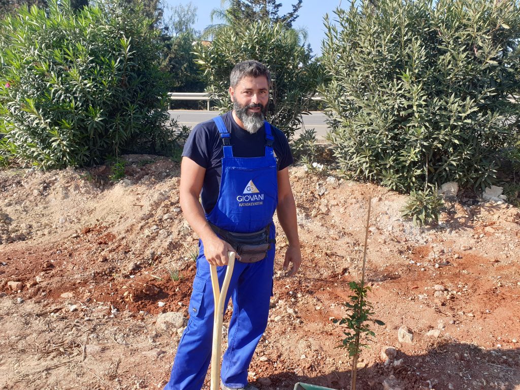 20191207 104805 Giovani, Tree planting, Municipality of Sotira, Environment, Environmental actions