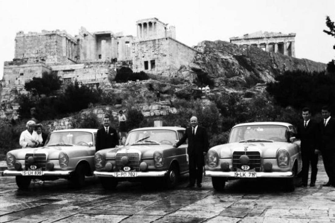 wketne 3 Mercedes, World War II, Germany, ELPA, Konstantinos Karamanlis, Nazi, Acropolis rally
