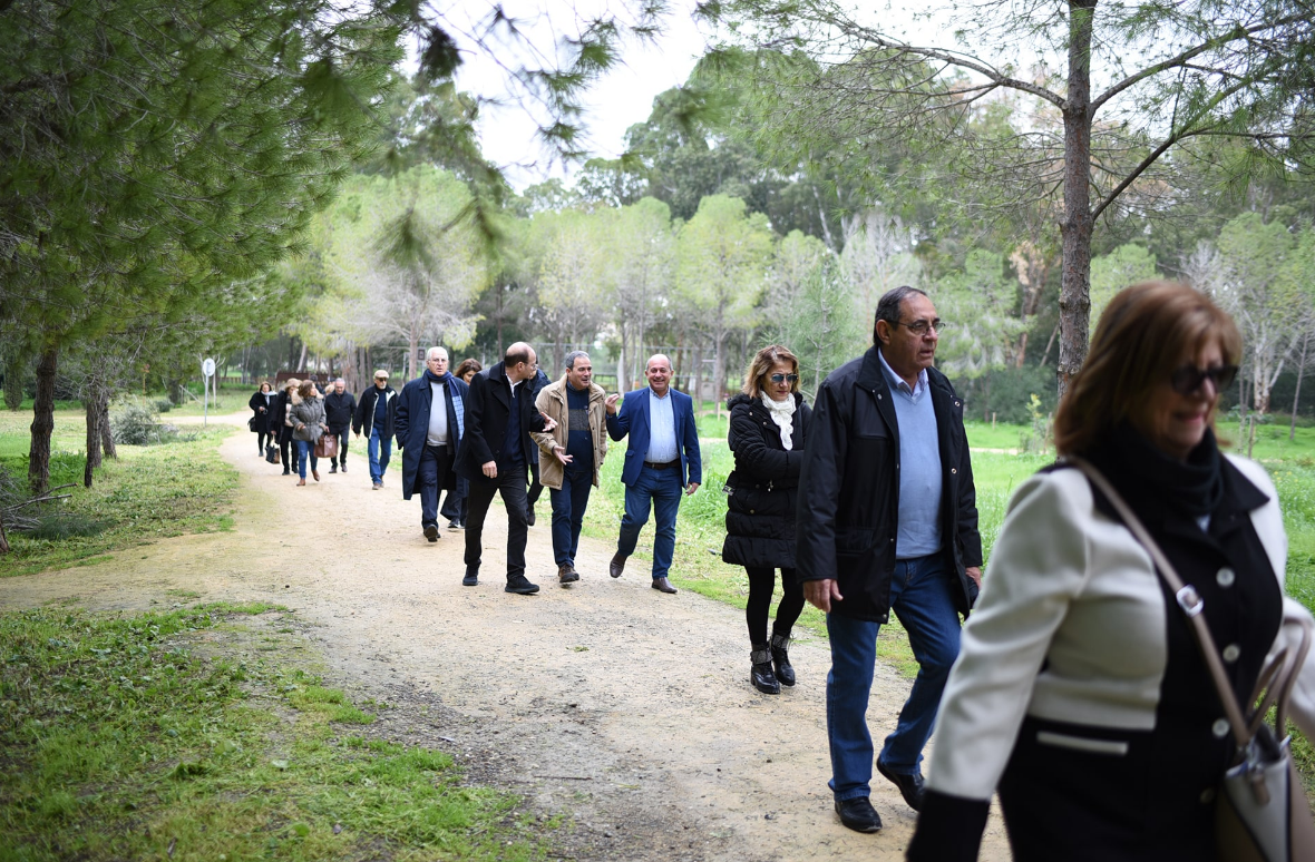 3 Alexis Galanos, tree planting, Committee of Occupied Municipalities, Academy Park, former mayor of Famagusta, Department of Forests