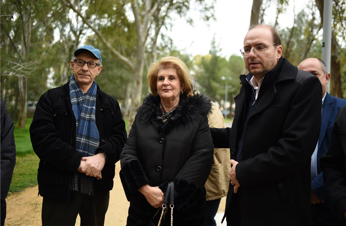 4 Alexis Galanos, tree planting, Committee of Occupied Municipalities, Academy Park, former mayor of Famagusta, Department of Forests