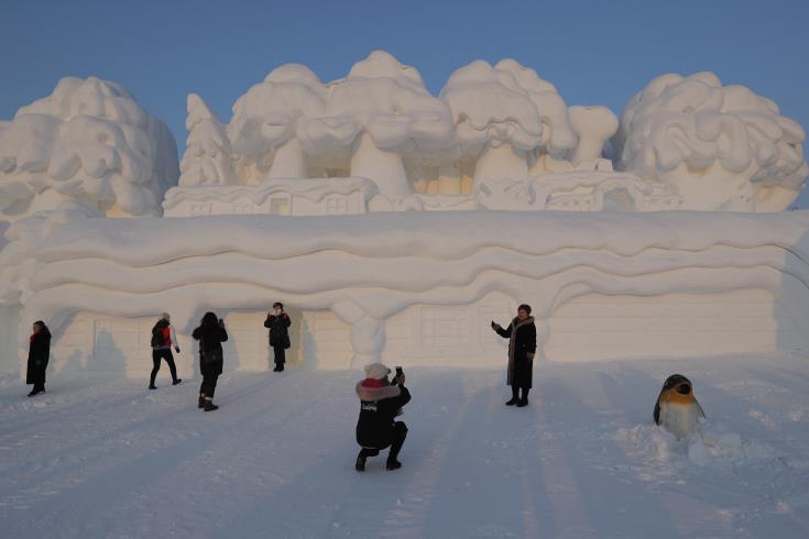imagew 3 Harbin International Ice Snow Sculpture Festival, γλυπτά πάγου