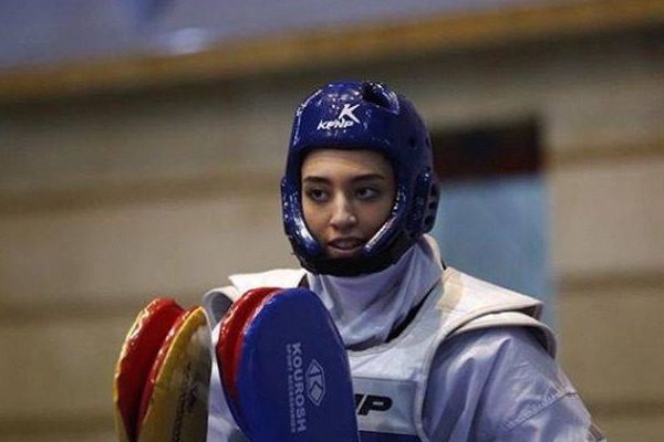 The only female Olympian in the country is leaving Iran