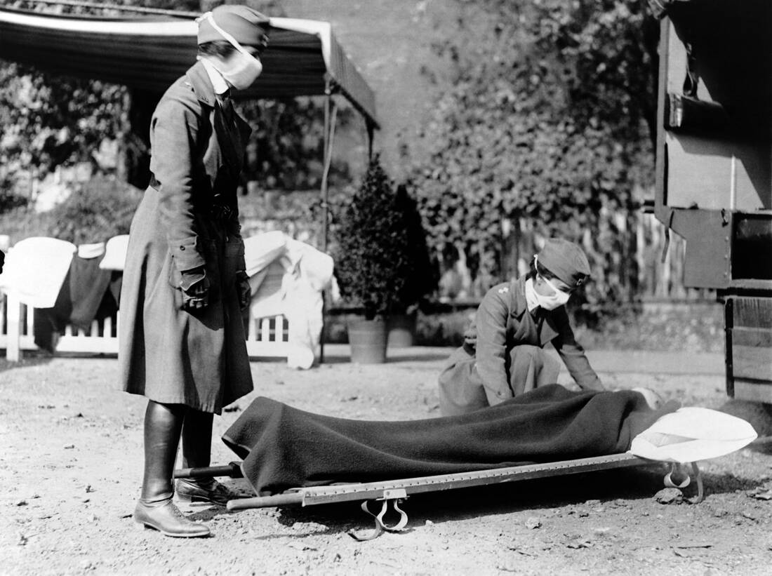 1918 flu outbreak2 γρίπη, ιοΣ τηΣ γριπηΣ, Ισπανικη Γριπη, κοροναϊός, Κορονοϊός, πανωλη, ΠρωτοΣ ΠαγκοσμιοΣ ΠολεμοΣ
