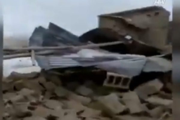 Earthquake on the Turkish-Iranian border