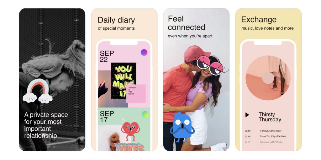 facebook tuned chat app ios for couples