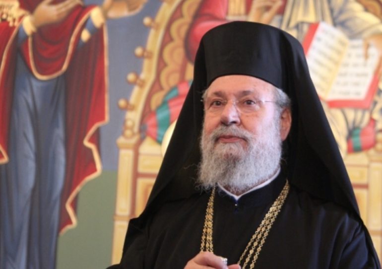 Στιγμιότυπο 2020 04 07 13.28.25 Αρχιεπίσκοπος Κύπρου Χρυσόστομος, Εκκλησία